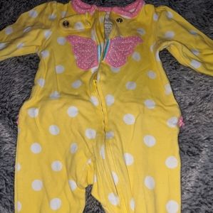 baby girl footie outfit
